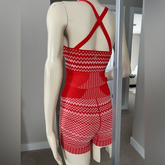 Free People Movement Women’s Workout Set - Size XS - Tangerine/Coral - NEW - Picture 3 of 8